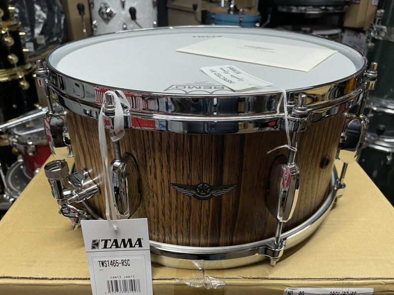 Tama Star Walnut 14 x 6.5  Snare Drum – Roasted Japanese Chestnut TWS1465-RSC